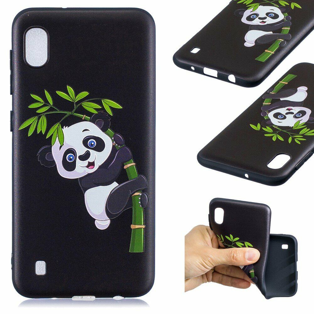 Силиконовый (TPU) чехол UniCase Color Style для Samsung Galaxy A10 (A105) -  Panda Pattern