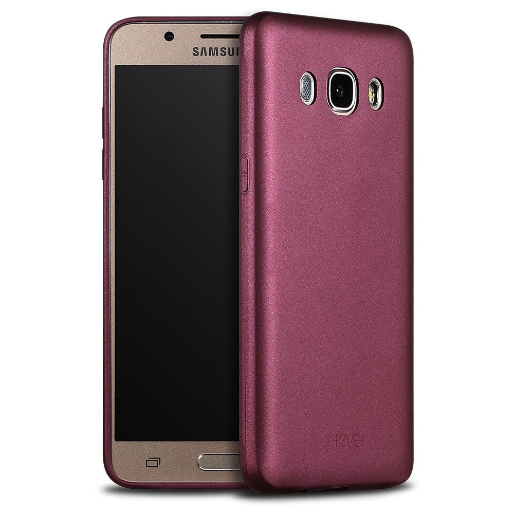 ᐉ Силиконовый (TPU) чехол X-LEVEL Matte для Samsung Galaxy J7 2016 (J710) -  Wine Red (292324WR): купить, цена. Смотреть отзывы, обзор - Galaxy Store