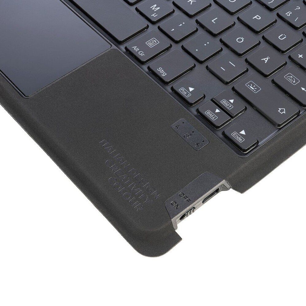 Чехол-клавиатура Tucano Book Cover Keyboard для Samsung Galaxy Tab A9 Plus (X210/216) F-TUCBCKTABA9P - Black: Фото 1
