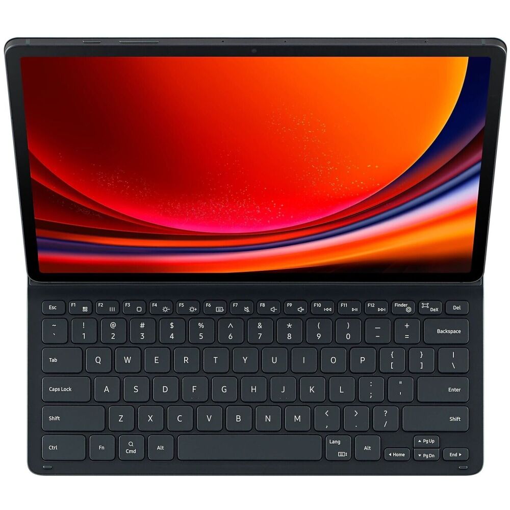 Чохол-клавіатура Book Cover Keyboard Slim для Samsung Galaxy Tab S9 Plus  S9 FE Plus (X810/816/610/616) EF-DX810BBEGUA Black