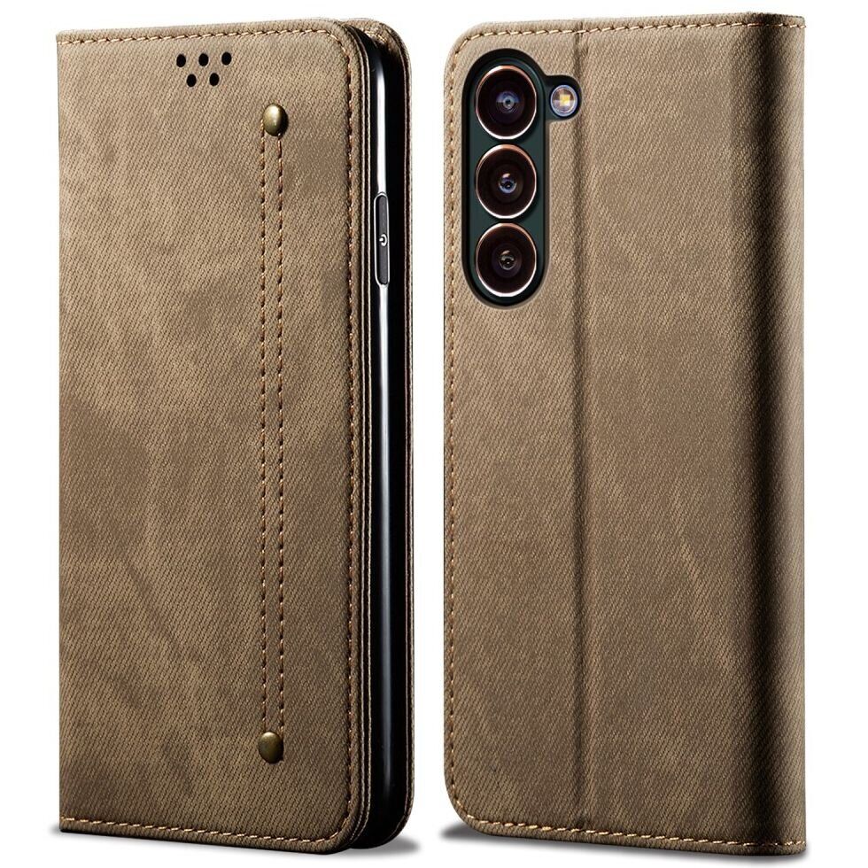 ᐉ Чехол-книжка UniCase Jeans Wallet для Samsung Galaxy S23 Plus - Khaki  (317829K): купить, цена. Смотреть отзывы, обзор - Galaxy Store