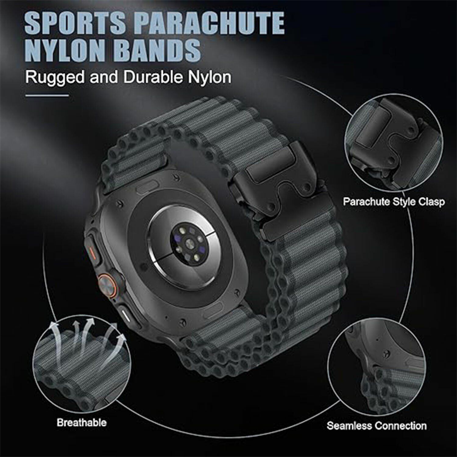 ᐉ Ремінець Reframe Ripple Pattern для Samsung Galaxy Watch Ultra (47mm ...