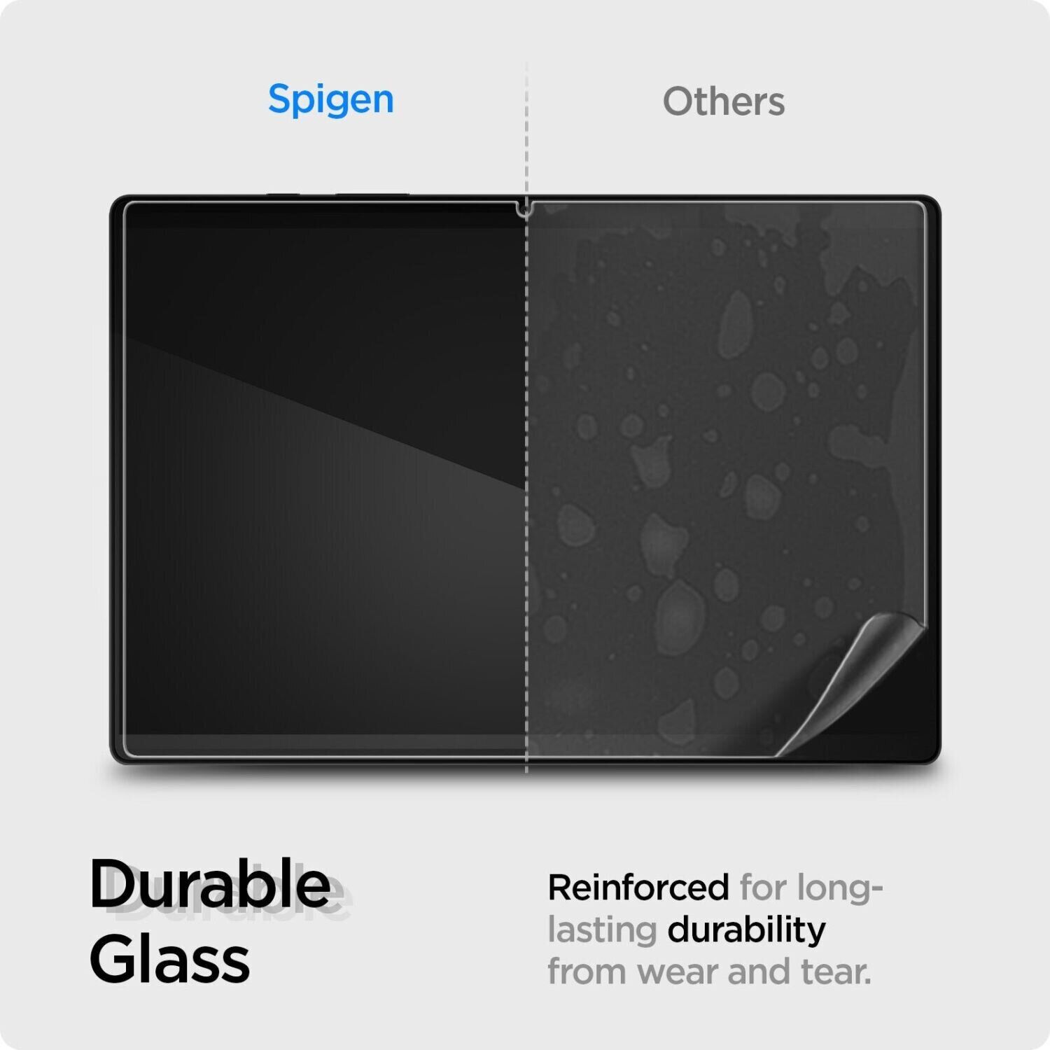 Захисне скло Spigen (SGP) Screen Protector Glas.tR SLIM (FT) для Samsung Galaxy Tab A8 10.5 (X200/205): Фото 3