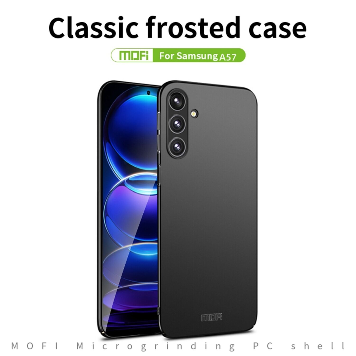Пластиковый чехол MOFI Slim Shield для Samsung Galaxy A57 (A576) - Blue: Фото 1