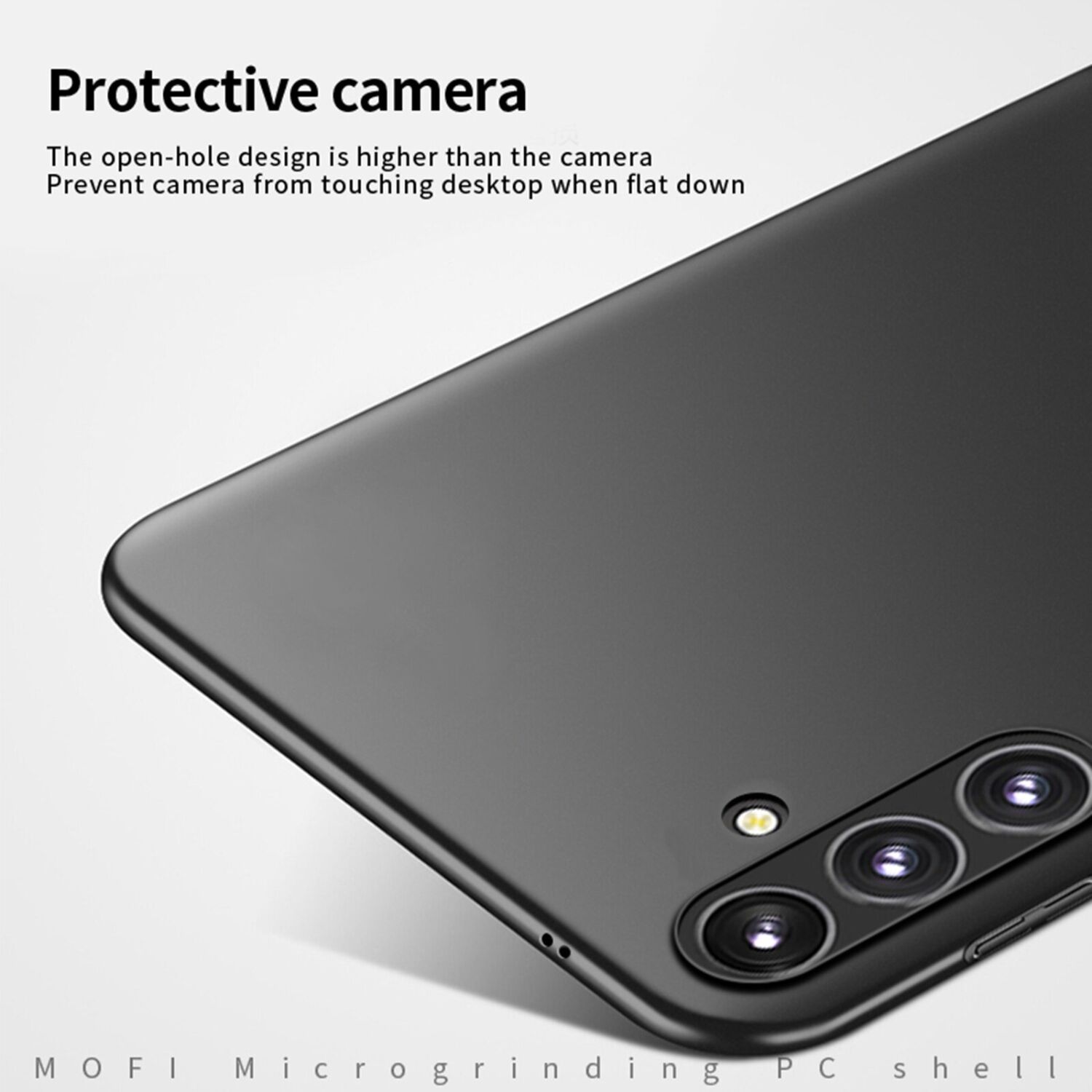 Пластиковый чехол MOFI Slim Shield для Samsung Galaxy A57 (A576) - Blue: Фото 4