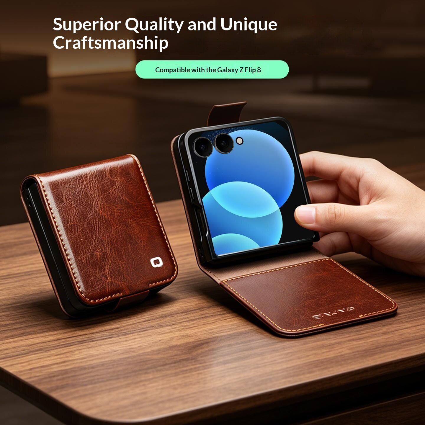 ☆　Chi・Chi様 ｜Biocell、サンプロ、ルース ᐉ Шкіряний чохол QIALINO Classic Case (FF) для Samsung Galaxy
