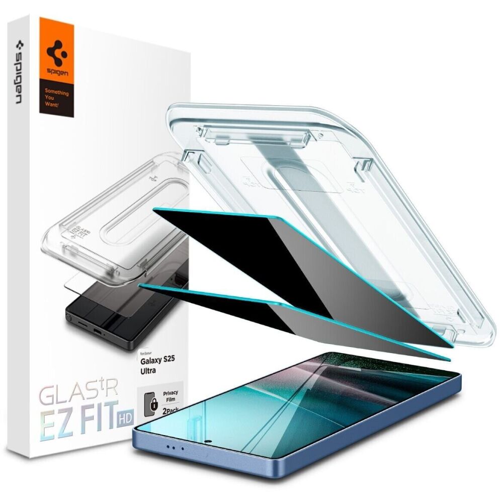 ᐉ Комплект защитных стекол Spigen (SGP) GLAS.tR EZ Fit Privacy