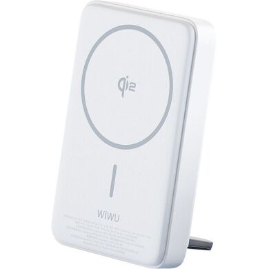 Внешний аккумулятор WIWU Wi-P031 Magnetic 30W (10000mAh) - White