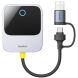 Беспроводной автомобильный адаптер Baseus PrimeTrip (Wireless Apple CarPlay) C10745100813-00 - Grey. Фото 1 из 18