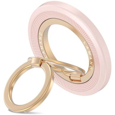 Кольцо-держатель для смартфона Tech-Protect MMR700 Magnetic - Pink / Gold