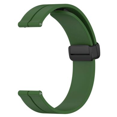 Ремешок Deexe Magnetic Braselet для часов с шириной крепления 22 мм - Army Green