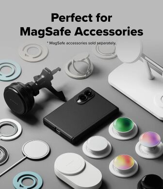 Захисний чохол Ringke Onyx Flap Magnetic для Samsung Galaxy Fold 8 (8800380460539) - Black