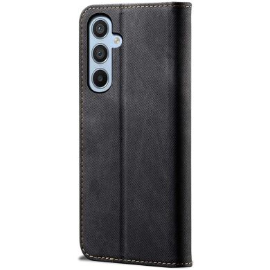 Чехол-книжка UniCase Jeans Wallet для Samsung Galaxy A25 (A256) - Black