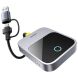 Беспроводной автомобильный адаптер Baseus PrimeTrip (Wireless Apple CarPlay) C10745100813-00 - Grey. Фото 3 из 18