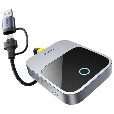Беспроводной автомобильный адаптер Baseus PrimeTrip (Wireless Apple CarPlay) C10745100813-00 - Grey