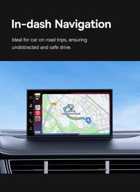 Беспроводной автомобильный адаптер Baseus PrimeTrip (Wireless Apple CarPlay) C10745100813-00 - Grey