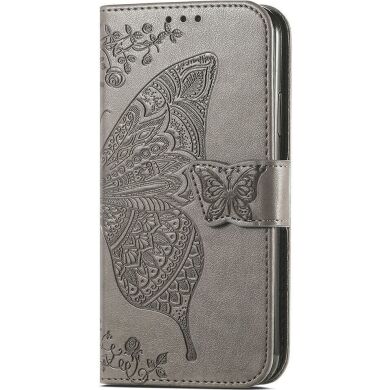 Чохол UniCase Butterfly Pattern для Samsung Galaxy A25 (A256) - Grey