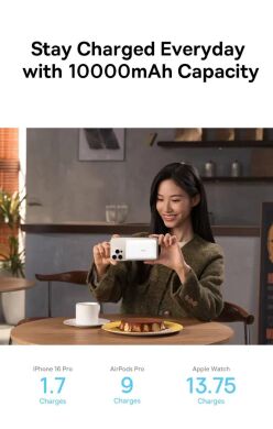 Внешний аккумулятор Baseus EnerFill FT11 Magnetic 27W (10000mAh) P10165700213-00 - Cosmic Black