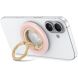 Кольцо-держатель для смартфона Tech-Protect MMR700 Magnetic - Pink / Gold. Фото 3 из 8