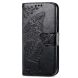 Чехол UniCase Butterfly Pattern для Samsung Galaxy A54 (A546) - Black. Фото 2 из 7