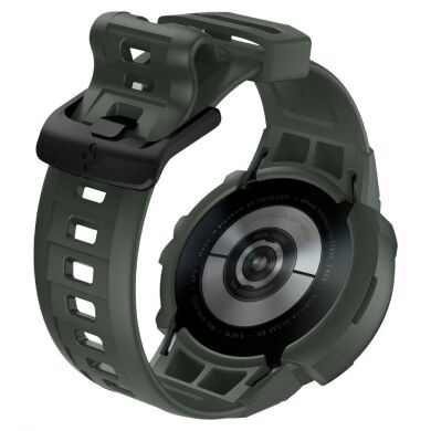 Защитный чехол Spigen (SGP) Rugged Armor Pro (FW) для Samsung Galaxy Watch 4 / 5 (44mm) - Military Green