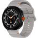 Ремешок KALEBOL Silicone Strap для Samsung Galaxy Watch 8 (40/44mm) / 8 Classic - Grey. Фото 3 из 7