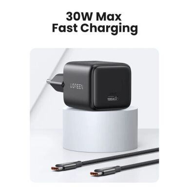 Сетевое зарядное устройство UGREEN X513 30W Type-C (65007) - Black