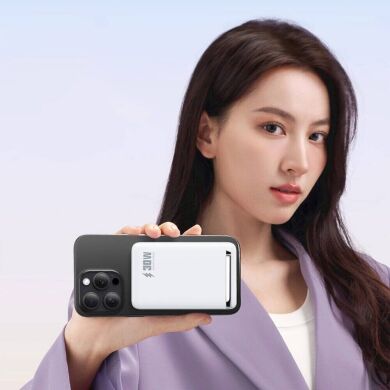 Внешний аккумулятор WIWU Wi-P031 Magnetic 30W (10000mAh) - White