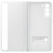 Чехол-книжка Clear View Cover для Samsung Galaxy S21 FE (G990) EF-ZG990CWEGRU - White. Фото 5 из 5