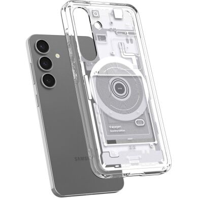 Защитный чехол Spigen (SGP) Ultra Hybrid Zero One (MagFit) для Samsung Galaxy S25 (S931) ACS09004 - White