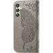 Чохол UniCase Butterfly Pattern для Samsung Galaxy A25 (A256) - Grey