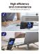 Захисний чохол Deexe Magnetic Space (FF) для Samsung Galaxy Flip 5 - Purple