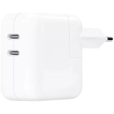 Сетевое зарядное устройство Apple 35W Dual USB-C (MW2K3ZM/A) - White