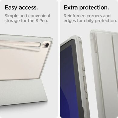 Захисний чохол Spigen (SGP) Ultra Hybrid Pro для Samsung Galaxy Tab S9 (X710/716) - Grey