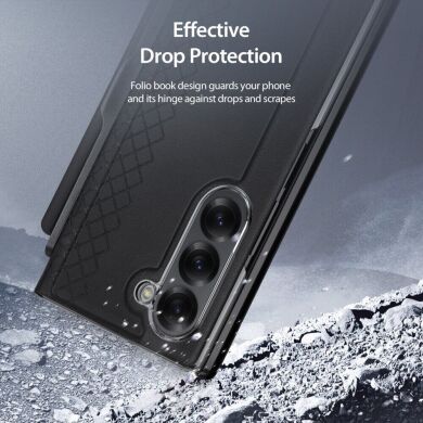 Защитный чехол DUX DUCIS Bril Series (S Pen) для Samsung Galaxy Fold 6 - Blue