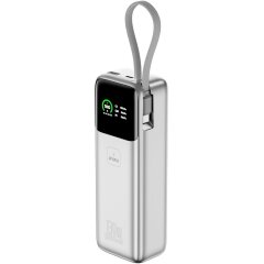 Внешний аккумулятор WiWU PM301 130W (20000 mAh) + кабель Type-C - Silver