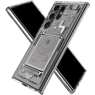 Захисний чохол Spigen (SGP) Ultra Hybrid Zero One для Samsung Galaxy S24 Ultra (S928) - White