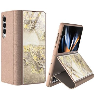 Захисний чохол GKK Marble Series для Samsung Galaxy Fold 4 - Marble Pattern 11