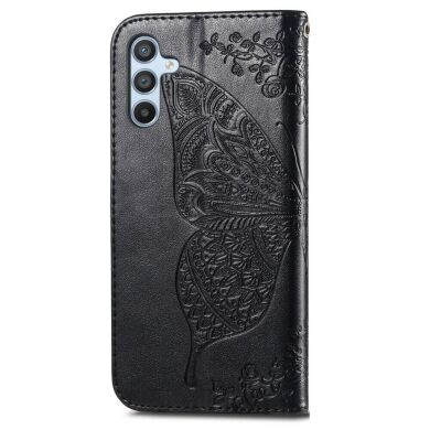 Чехол UniCase Butterfly Pattern для Samsung Galaxy A54 (A546) - Black