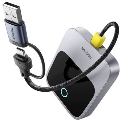 Беспроводной автомобильный адаптер Baseus PrimeTrip (Wireless Apple CarPlay) C10745100813-00 - Grey