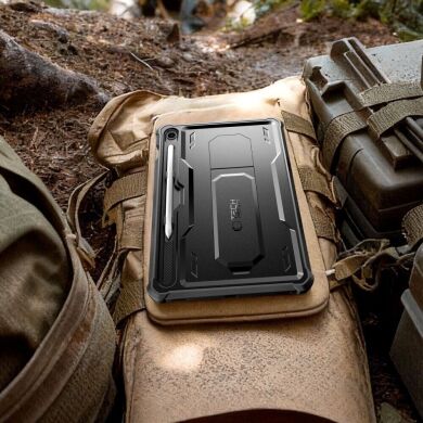 Захисний чохол Tech-Protect Kevlar Pro Set для Samsung Galaxy Tab S9 / Tab S10 FE / S10 Lite (X710/716/X520/526/X400/X406) - Black