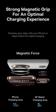 Внешний аккумулятор Baseus EnerFill FT11 Magnetic 27W (10000mAh) P10165700213-00 - Cosmic Black