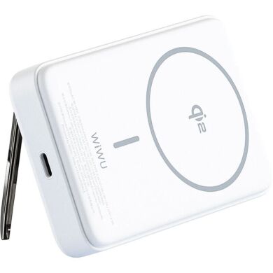 Внешний аккумулятор WIWU Wi-P031 Magnetic 30W (10000mAh) - White