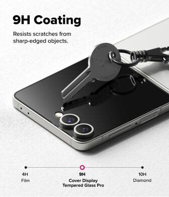 Защитный комплект Ringke 3 in 1 Protector Pro для Samsung Galaxy Flip 7 (8800293855965)