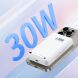 Внешний аккумулятор WIWU Wi-P031 Magnetic 30W (10000mAh) - White. Фото 11 из 13