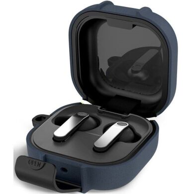 Захисний чохол Tech-Protect Slim Hook для Samsung Galaxy Buds 4 / Buds 4 Pro - Fluffy Blue