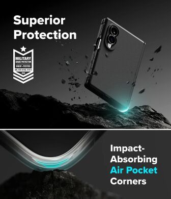 Захисний чохол Ringke Onyx Flap Magnetic для Samsung Galaxy Fold 8 (8800380460539) - Black