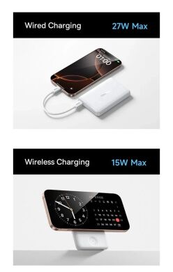 Внешний аккумулятор Baseus EnerFill FT11 Magnetic 27W (10000mAh) P10165700213-00 - Cosmic Black