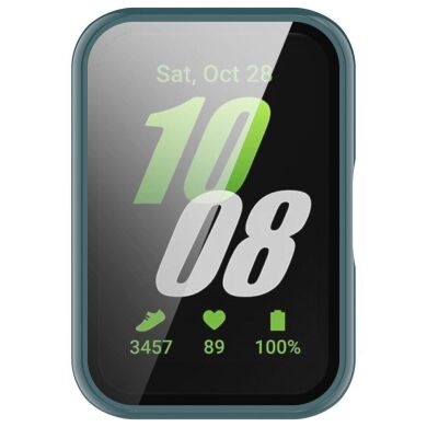 Захисний чохол Deexe Hard Frame для Samsung Galaxy Fit 3 - Glossy Green