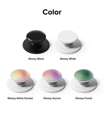 Тримач для смартфона Ringke Glossy Tok Magnetic (8809961784651) - Glossy Aurora